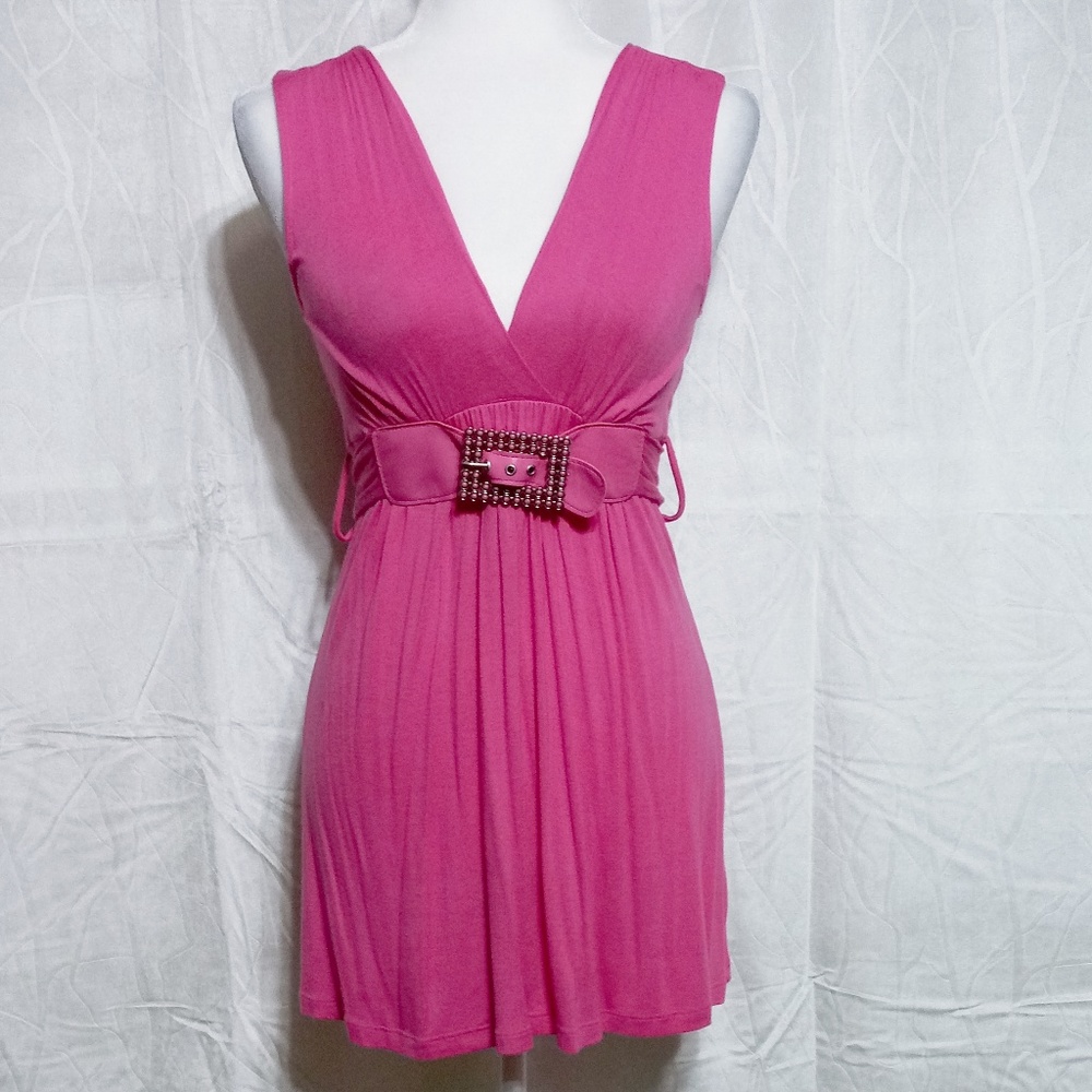 Papaya Pink Blouse Top Size S